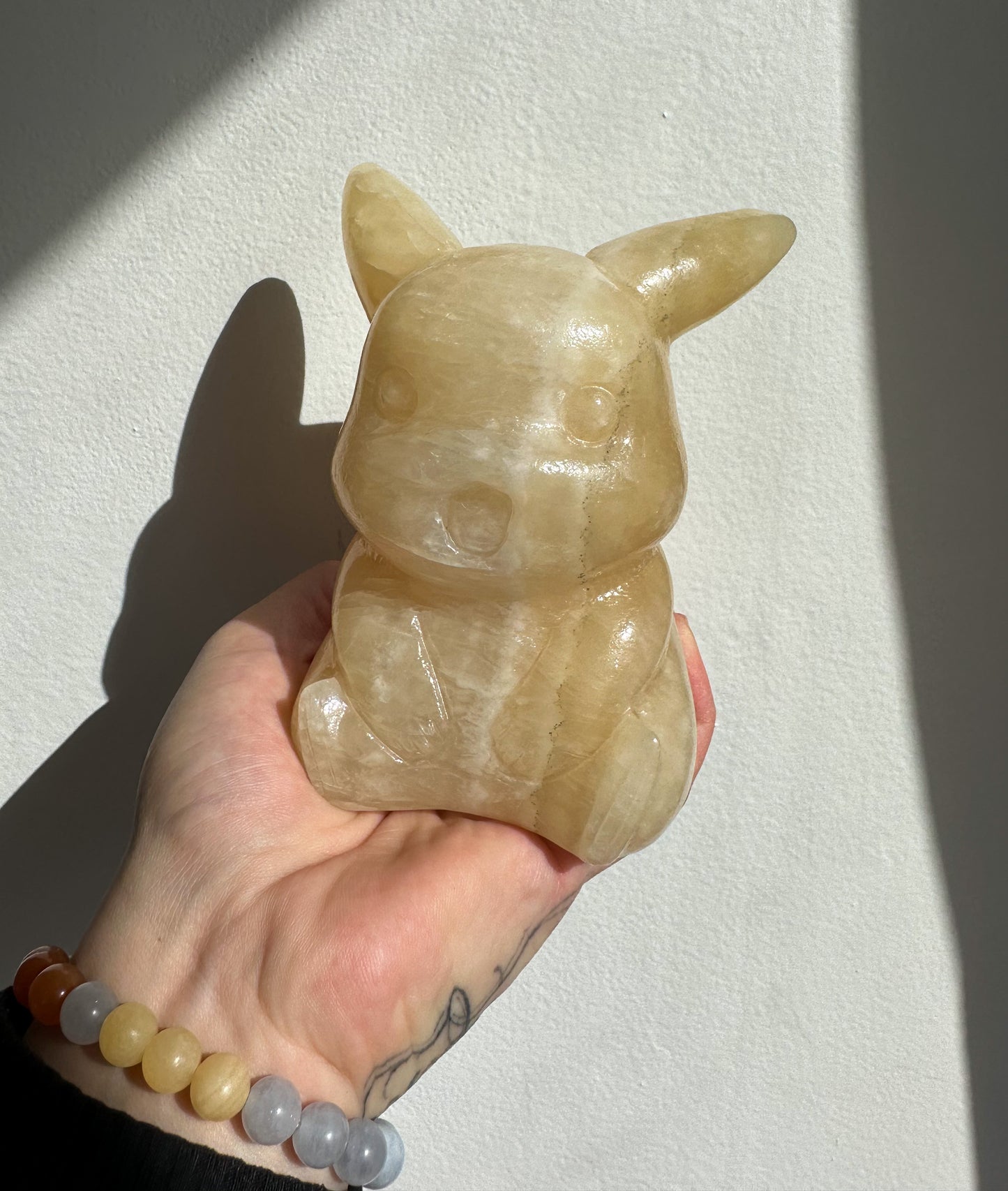 Orange Calcite Pikachu
