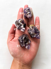 Load image into Gallery viewer, Chevron Amethyst Turtle
