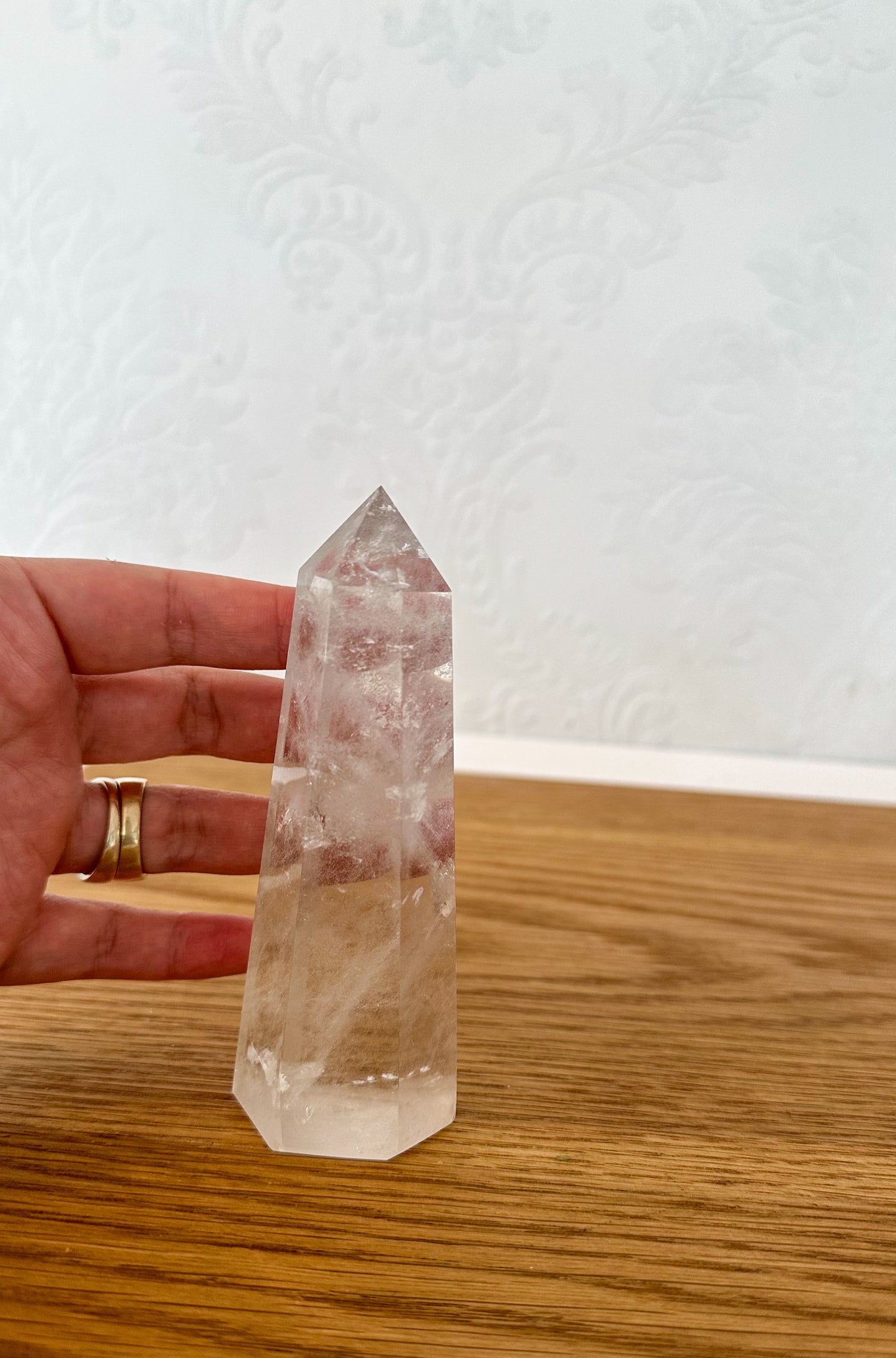 Clear Quartz Tower