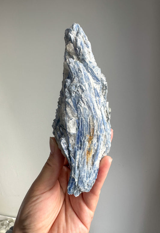 Blue Kyanite with Quartz