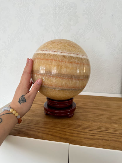 Large Calcite Sphere