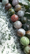 Load image into Gallery viewer, Ocean Jasper bead strand
