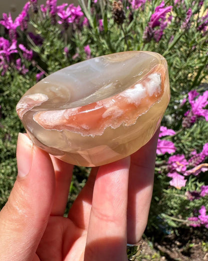 Flower Agate Bowl