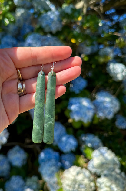 Roimata Pounamu Earrings 0013