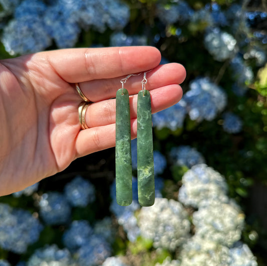 Roimata Pounamu Earrings 0011