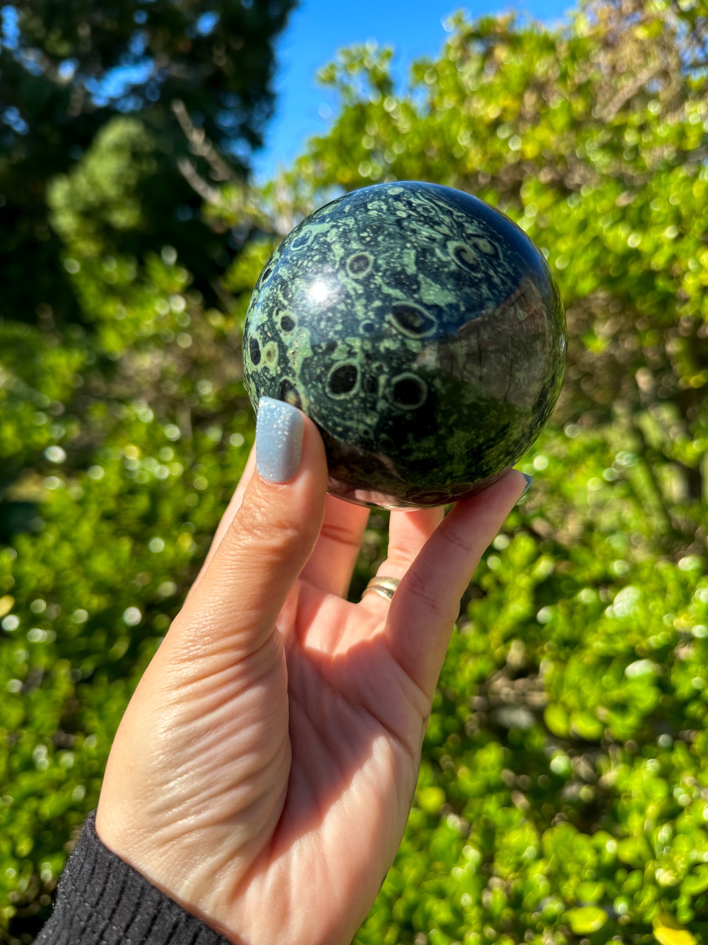 Kambaba Jasper Sphere