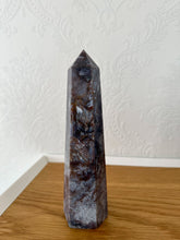 Load image into Gallery viewer, Blue Moss Agate Tower
