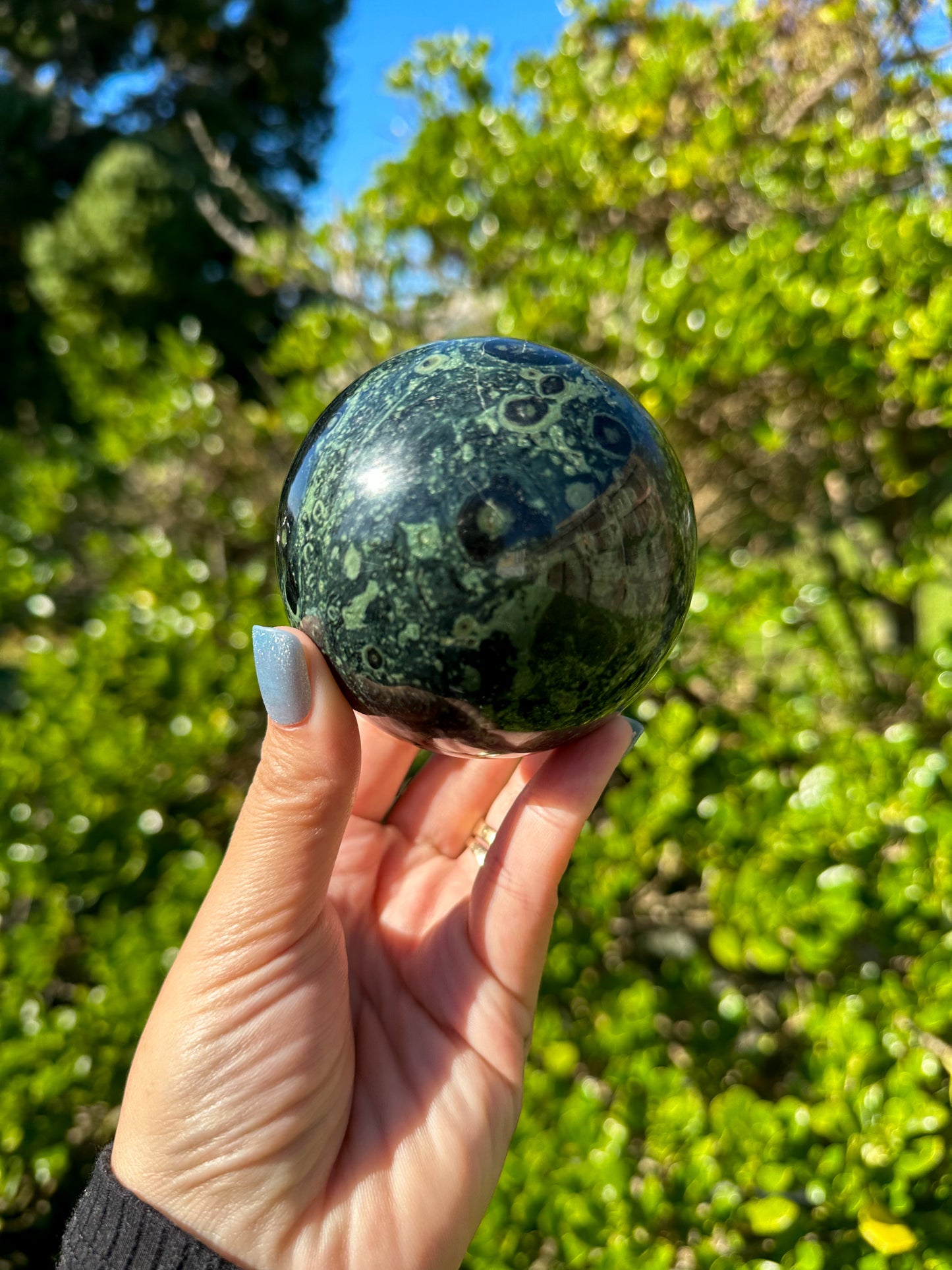 Kambaba Jasper Sphere