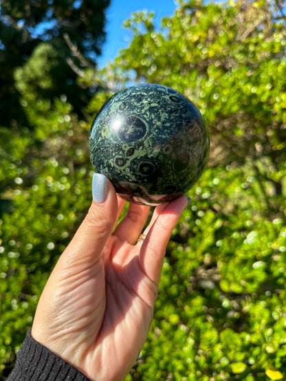 Kambaba Jasper Sphere