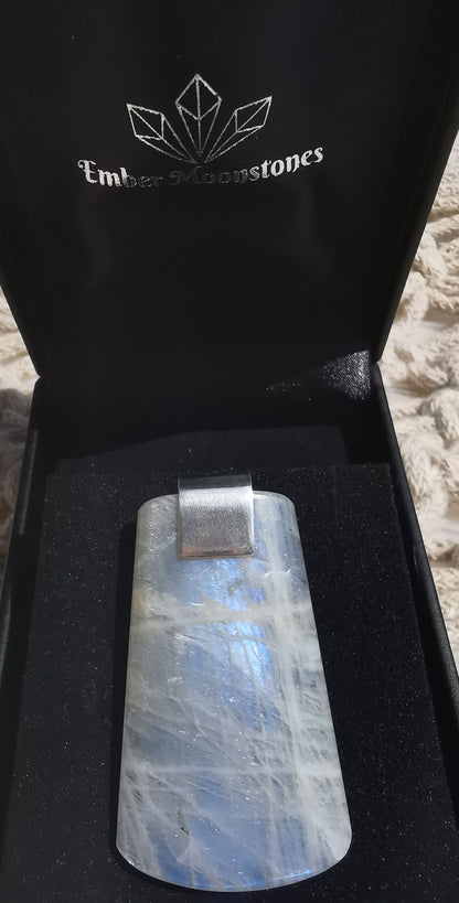 Grey Moonstone Pendant
