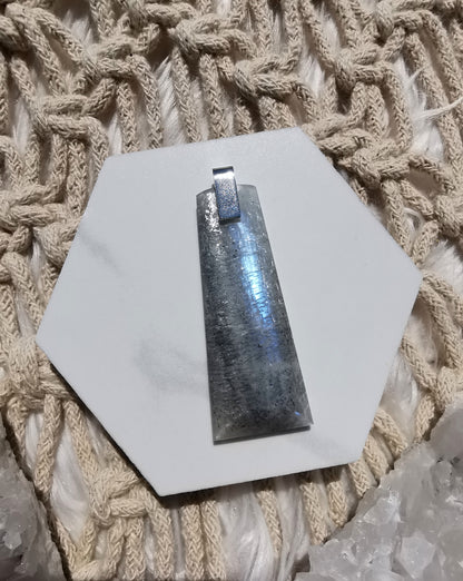 Grey Moonstone Pendant