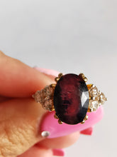 Load image into Gallery viewer, Ruby &amp; Diamond Set Gold Ring
