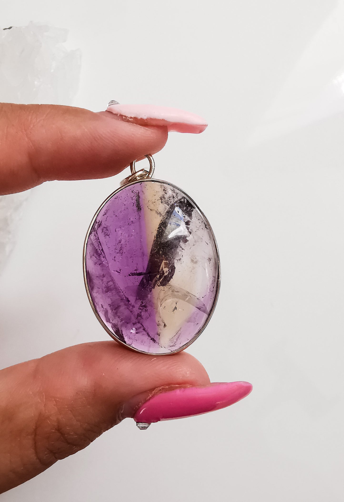 Ametrine Silver Pendant #1