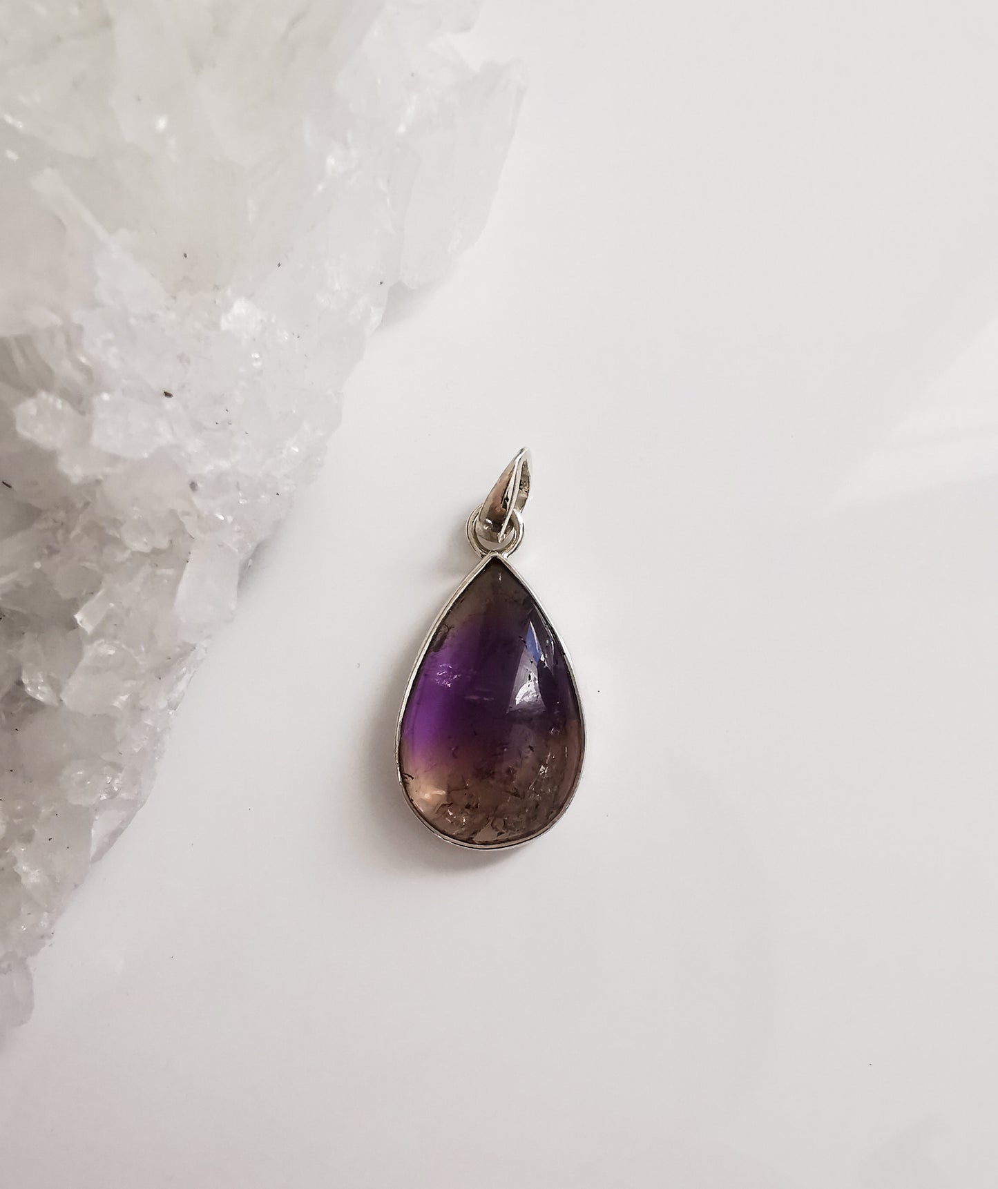 Ametrine Silver Pendant