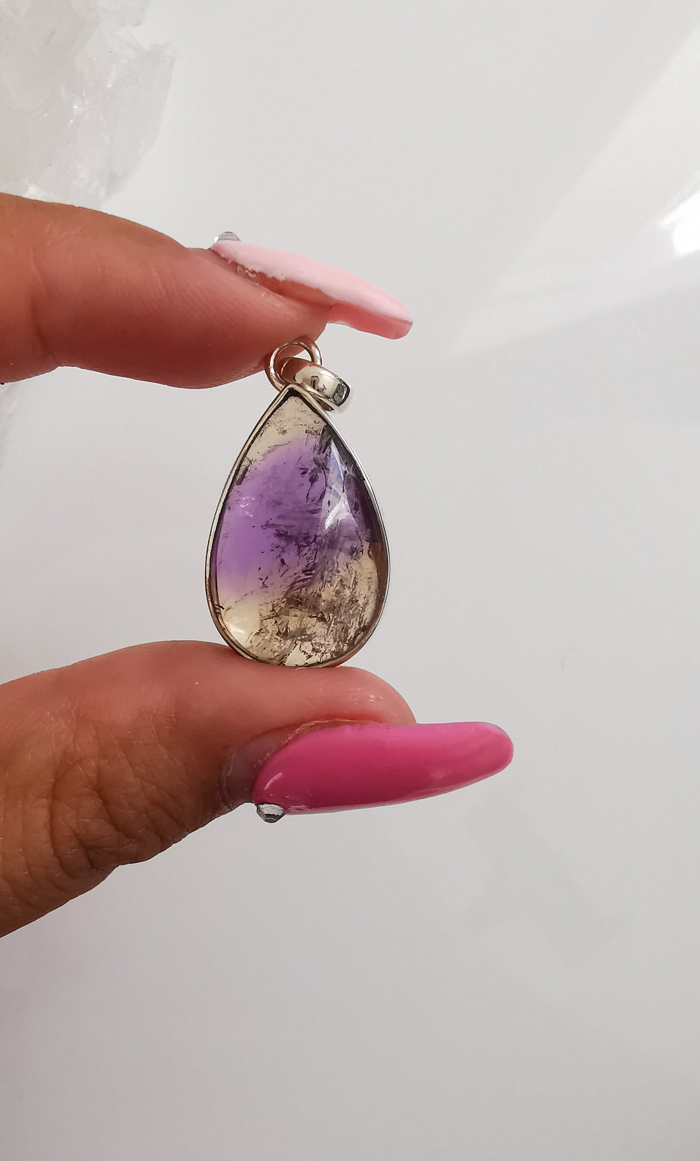 Ametrine Silver Pendant