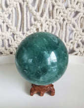 Load image into Gallery viewer, Green Fluorite Sphere
