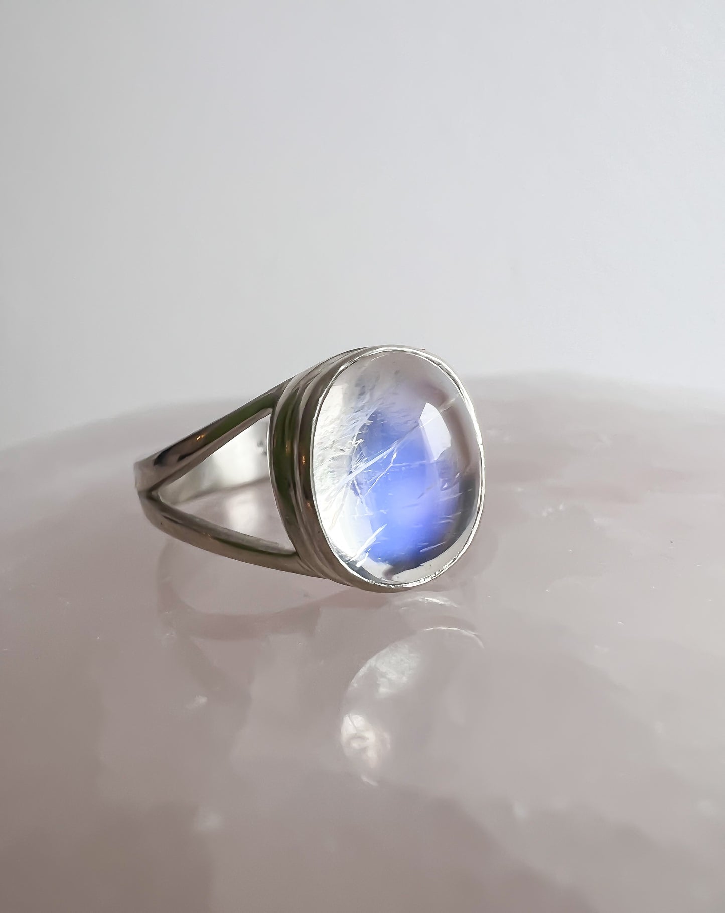 Hand Crafted Moonstone Ring