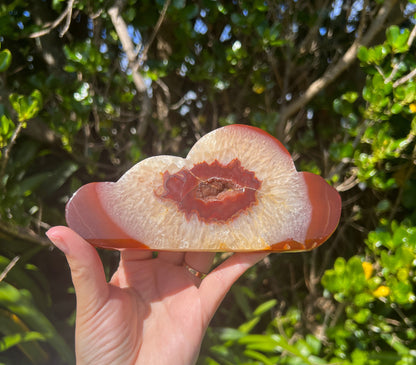 Carnelian Druzy Cloud