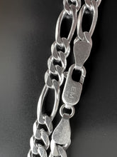 Load image into Gallery viewer, Figaro Sterling Silver Chain
