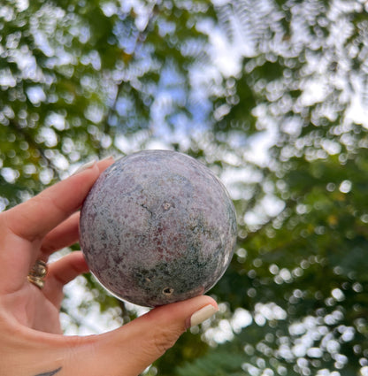 Colourful Agate mixed Jasper Sphere