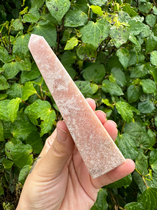 Pink Amethyst Obelisk