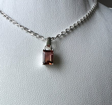 Load image into Gallery viewer, Watermelon Tourmaline set in 925 Sterling Silver
