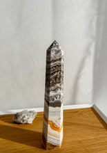 Load image into Gallery viewer, Large Orange Calcite Tower
