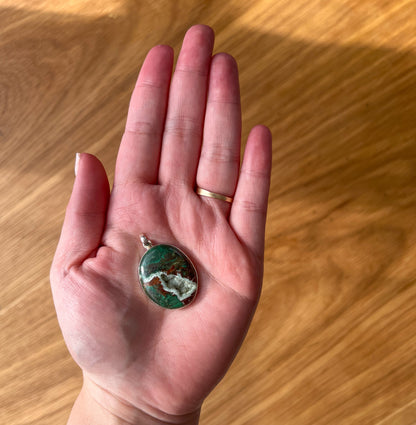 Chrysocolla Pendant