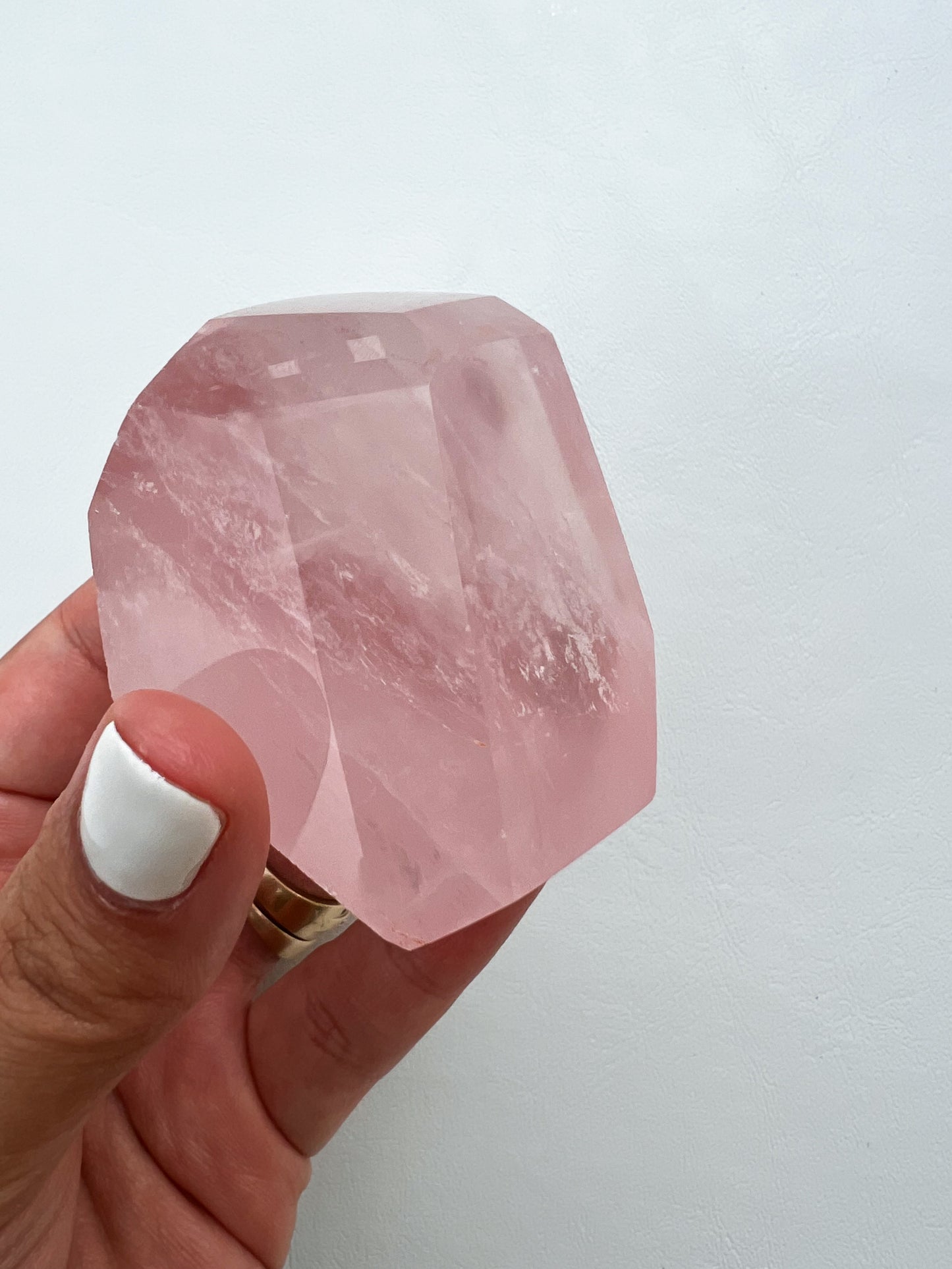 Rose Quartz Polished Crystal