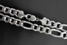 Load image into Gallery viewer, Solid Sterling Silver Figaro Chain
