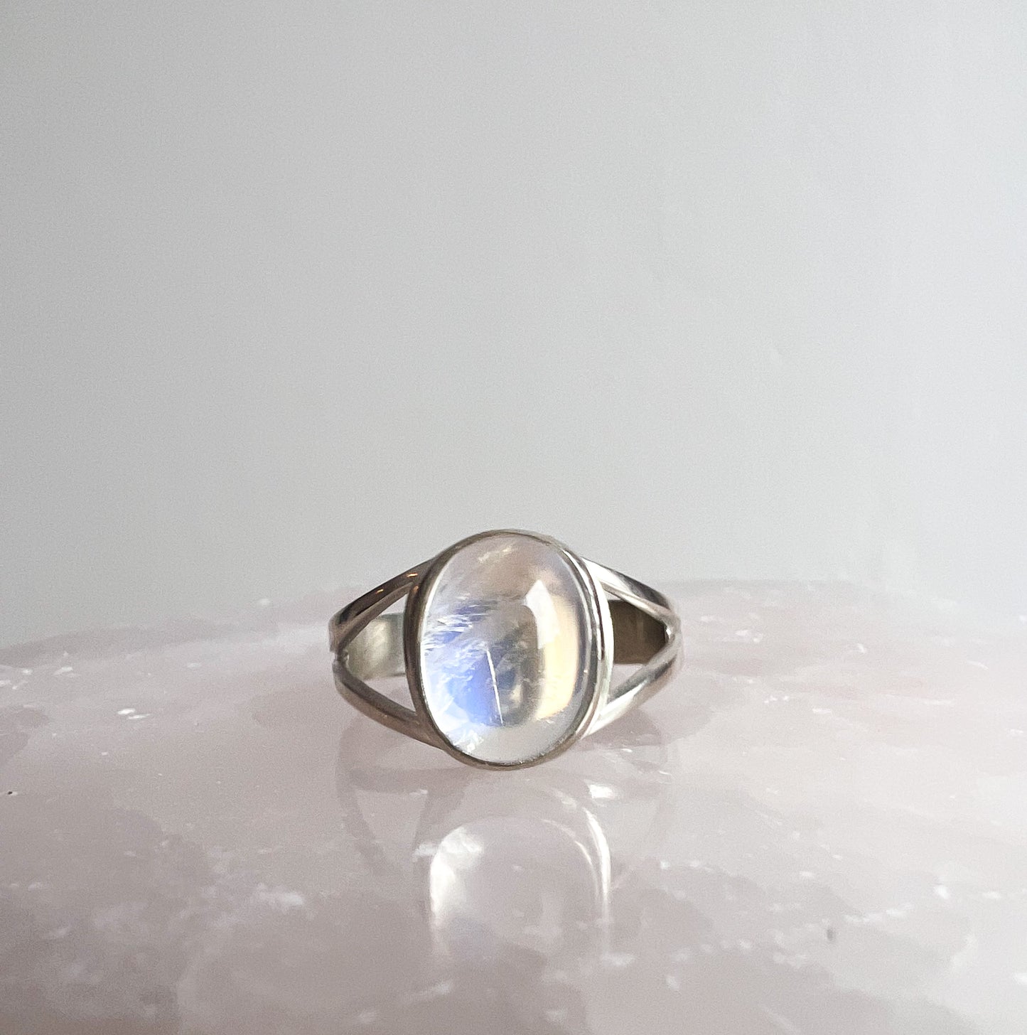 Hand Crafted Moonstone Ring