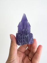 Load image into Gallery viewer, Purple Fluorite Castle
