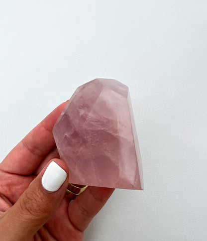 Rose Quartz Polished Crystal