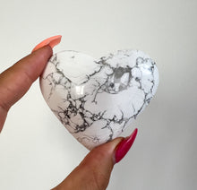 Load image into Gallery viewer, Howlite Hearts
