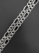 Load image into Gallery viewer, Solid Sterling Silver Figaro Chain
