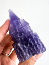 Load image into Gallery viewer, Purple Fluorite Castle
