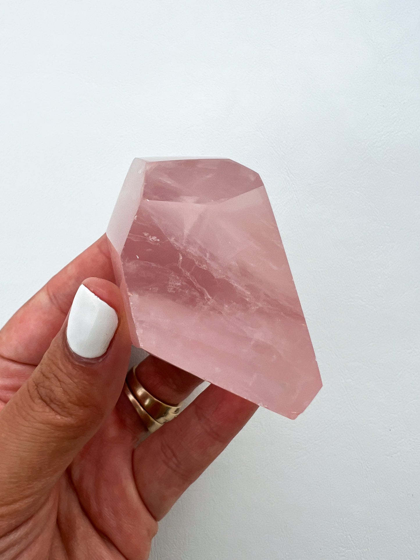 Rose Quartz Polished Crystal