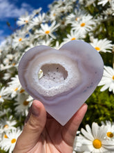 Load image into Gallery viewer, Druzy Agate Heart
